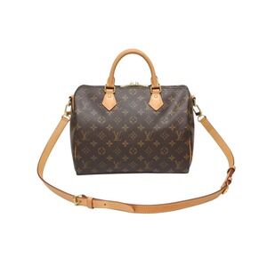 Louis Vuitton Speedy Bandouliere handbag Monogram leather